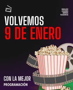 La Filmoteca de Extremadura vuelve el 9 de enero