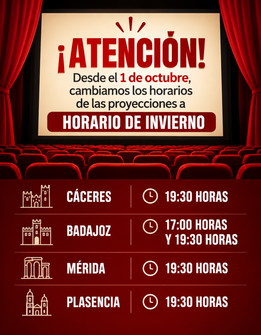 Filmoteca horario invierno