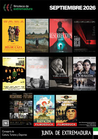 Filmoteca de Extremadura - Cartel septiembre 2026